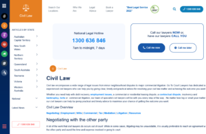 SEO Sydney Case Study on Go to Court Lawyers One-Stop Shop